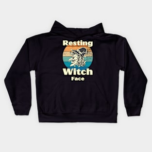 Resting Witch Face Kids Hoodie